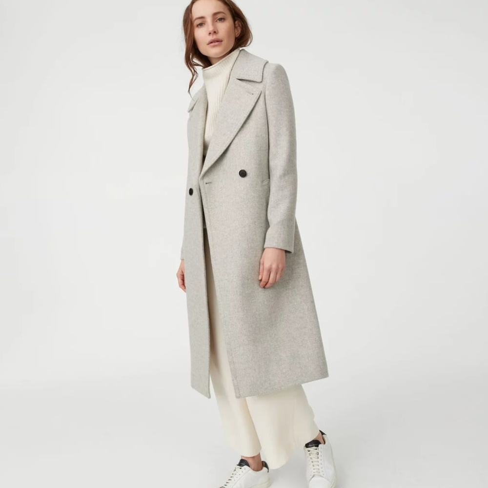 NWT Club Monaco Daylina Coat Grey M - Picture 1 of 8